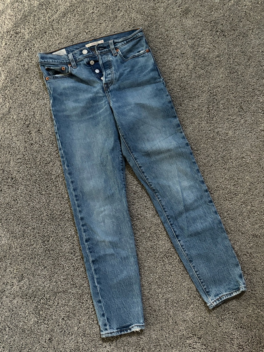 LEVI’S - Wedgie Classic High-Rise Women's Blue Jeans